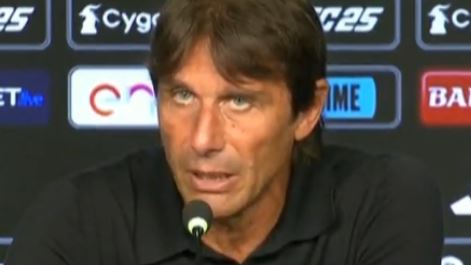 La conferenza di Conte pre Napoli-Udinese