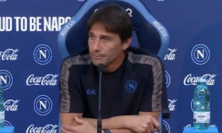 Conte:conferenza pre-Lazio-Napoli